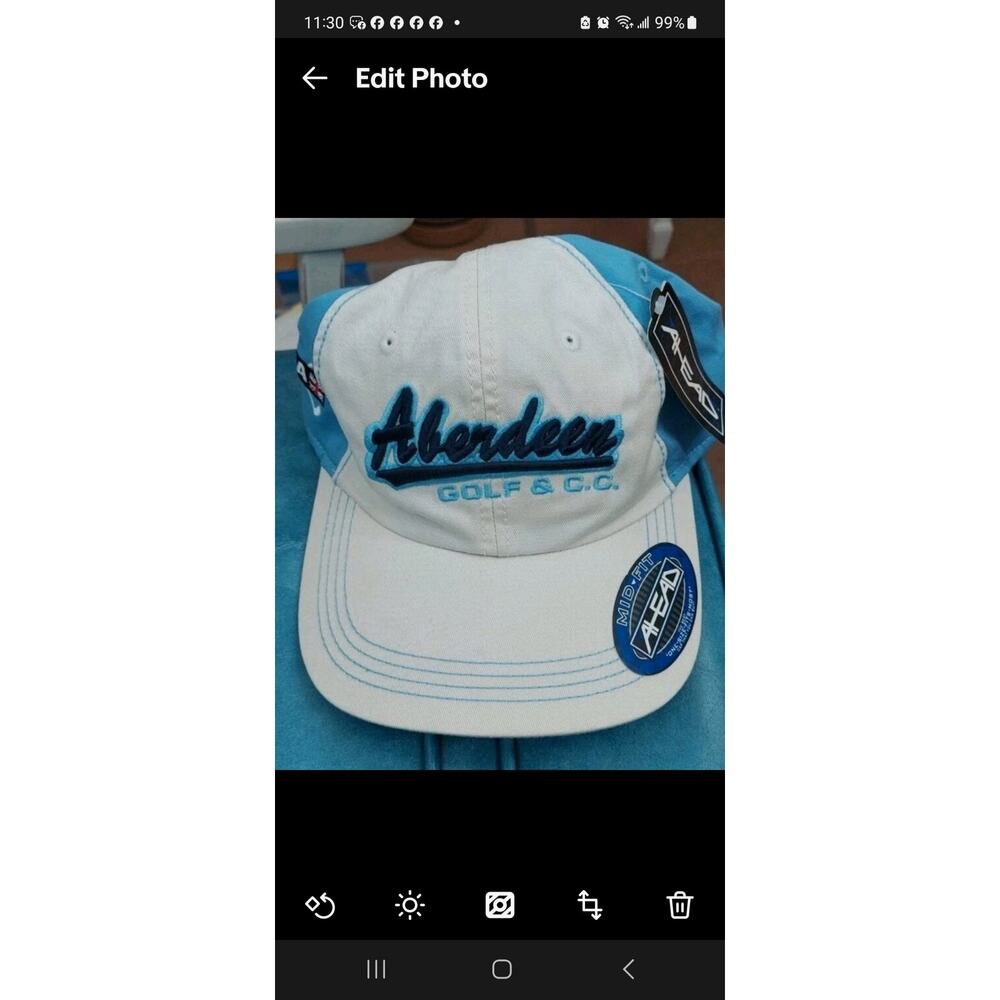 New Iconic Aberdeen Golf & Country Club "Ahead" Brand hat